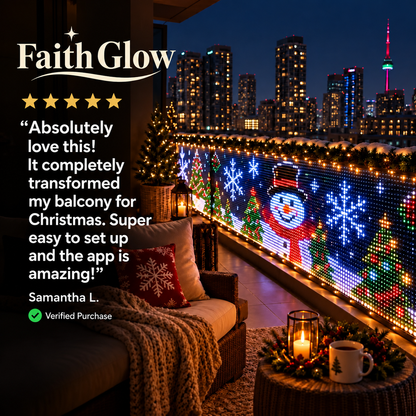 FaithGlow™ Balcony Lights